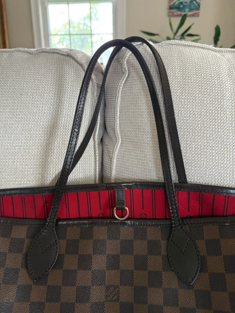 Louis Vuitton Neverfull MM Damier Ebene - Picture 4 of 9
